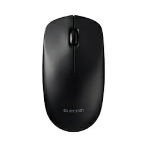 ELECOM(�G���R��) �}�E�X (Chrome/Android/iPadOS/iOS/Mac/Windows11�Ή�) �u���b�N M-LE10BRXBK �m���w�� /����(���C�����X) /3�{�^�� /Bluetooth�n MLE10BRXBK