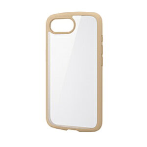 ELECOM(�G���R��) iPhone 17e/16e TOUGH SLIM LITE �t���[�� ���^���X�e�b�J�[�t �J�t�F�I�� PMA25STSLFCBE