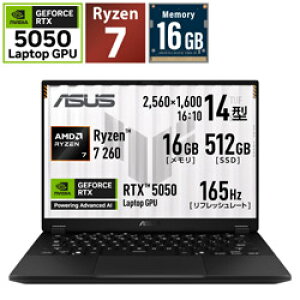 ASUS(�G�C�X�[�X) FA401UH-R7R505016G �Q�[�~���O�m�[�g�p�\�R�� TUF Gaming A14(RTX 5050) �C�F�[�K�[�O���[ �m14.0�^ /Windows11 Home /AMD Ryzen 7 /�������F16GB /SSD�F512GB /���{��ŃL�[�{�[�h /2026�N4�����f���n FA4