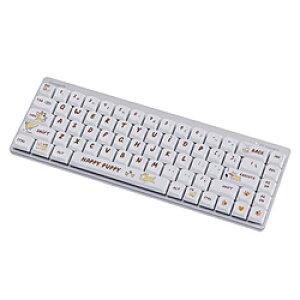 SYNTECH �Q�[�~���O�L�[�{�[�h (�R�[�M�[�f�U�C��) G68LP-WH �m�L���E���C�����X /Bluetooth�EUSB�n G68LP-WH
