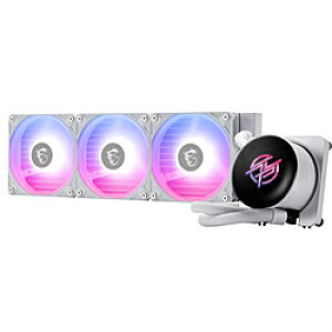MSI(�G���G�X�A�C) ����CPU�N�[���[ 120mm�t�@��x3 [LGA1851/1700�EAM5/AM4] �z���C�g MPG CORELIQUID P13 360 WHITE MPGCORELIQUIDP13360W
