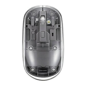 SANWA SUPPLY(�T�����T�v���C) �}�E�X (Chrome/Android/iPadOS/iOS/Mac/Windows11�Ή�) �u���b�N MA-SWBIRS332BK �mIR LED /����(���C�����X) /3�{�^�� /Bluetooth�EUSB�n MASWBIRS332BK