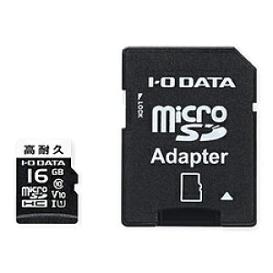 IO DATA(�A�C�I�[�f�[�^) ���ϋv�h���C�u���R�[�_�[�pmicroSD�J�[�h MSD-DR16G/NC �mClass10 /16GB�n MSDDR16GNC �y864�z