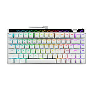 ASUS(�G�C�X�[�X) �Q�[�~���O�L�[�{�[�h(���s�b�h�g���K�[�Ή�) ROG Falchion Ace 75 HE(�p��z��) �z���C�g ROG/FALCHION/75HE/HFX2X/WH �m�L�� /USB�n ROGF75HEHFX2XWH