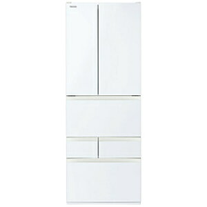 TOSHIBA(����) �①�� VEGETA�i�x�W�[�^�jFH�V���[�Y �O�����z���C�g GR-A600FH(EW) �m68.5cm /601L /6�h�A /�ω��J���^�C�v /2026�N�n�y��{�ݒu�����Z�b�g�z GRA600FHEW �y���͂������w��s�z