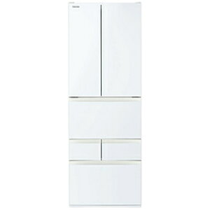 TOSHIBA(����) �①�� VEGETA�i�x�W�[�^�jFH�V���[�Y �O�����z���C�g GR-A510FH(EW) �m65cm /509L /6�h�A /�ω��J���^�C�v /2026�N�n�y��{�ݒu�����Z�b�g�z GRA510FHEW �y���͂������w��s�z