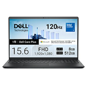 DELL(�f��) �m�[�g�p�\�R�� Dell 15(DC15250) �J�[�{���u���b�N ND25-GNM3BC �m15.6�^ /Windows11 Home /intel Core 3 /�������F8GB /SSD�F512GB /M365 (24����) or Office �I���\ /���{��ŃL�[�{�[�h /2026�N�ă��f���n ND2