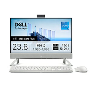 DELL(�f��) AD47-GHWC ���j�^�[��̌^�f�X�N�g�b�vPC Dell 24(EC24250) �p�[���z���C�g �m23.8�^ /Windows11 Home /intel Core i5 /�������F16GB /SSD�F512GB /2026�N�t���f���n AD47GHWC