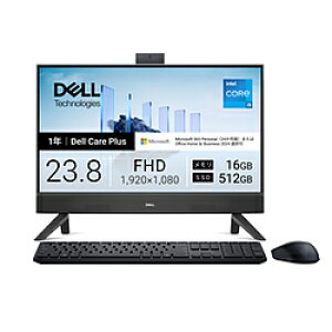 DELL(�f��) AD47-GHM3BC ���j�^�[��̌^�f�X�N�g�b�vPC Dell 24(EC24250) �_�[�N�V���h�E�O���[ �m23.8�^ /Windows11 Home /intel Core i5 /�������F16GB /SSD�F512GB /M365 (24����) or Office �I���\ /2026�N�t���f���n AD47