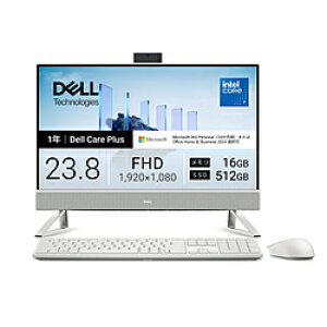 DELL(�f��) AD67-GHM3WC ���j�^�[��̌^�f�X�N�g�b�vPC Dell 24(EC24250) �p�[���z���C�g �m23.8�^ /Windows11 Home /intel Core 7 /�������F16GB /SSD�F512GB /M365 (24����) or Office �I���\ /2026�N�t���f���n AD67GHM3WC