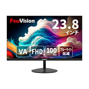 FEUVISION PC���j�^�[ �G���g���[�V���[�Y FSID24AF1 �u���b�N EW-FSID24AF1 �m23.8�^ /�t��HD(1920×1080) /���C�h /100Hz�n EWFSID24AF1