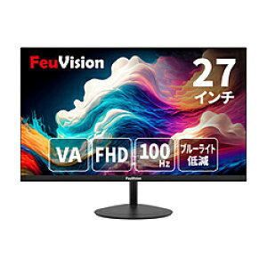 FEUVISION PC���j�^�[ �G���g���[�V���[�Y FSID27AF1 �u���b�N EW-FSID27AF1 �m27�^ /�t��HD(1920×1080) /���C�h /100Hz�n EWFSID27AF1