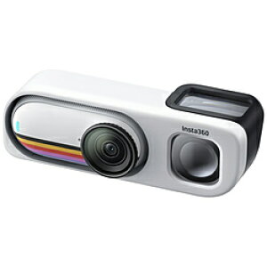 INSTA360(�C���X�^360) �A�N�V�����J���� Insta360 GO 3S ���g���L�b�g(128GB) �L�����o�X�z���C�g CINSAATA-GO3SRETRO128G-CW �m4K�Ή� /�h���n CINGO3SRETRO128GCW