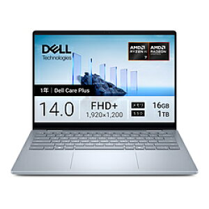 DELL(�f��) �m�[�g�p�\�R�� Dell 14 Plus 2-in-1(DB04255) �A�C�X�u���[ CCL74P-FWC �mCopilot+ PC /14.0�^ /Windows11 Home /AMD Ryzen AI 7 /�������F16GB /SSD�F1TB /���{��ŃL�[�{�[�h /2025�N�t���f���n CCL74PFWC
