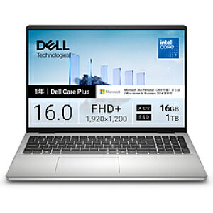 DELL(�f��) �m�[�g�p�\�R�� Dell 16(DC16250 ) �v���`�i�V���o�[ ND76-GNM3SC �m16.0�^ /Windows11 Home /intel Core 7 /�������F16GB /SSD�F1TB /Microsoft 365 Personal /���{��ŃL�[�{�[�h /2026�N�t���f���n ND76GNM3SC [�U��