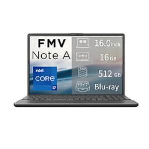 FUJITSU(�x�m�ʁj �m�[�g�p�\�R�� FMV Note A�V���[�Y A77-L2 �u���C�g�u���b�N FMVA77L2BA FMVA77L2BA