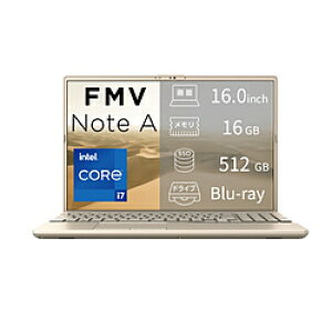 FUJITSU(�x�m�ʁj �m�[�g�p�\�R�� FMV Note A�V���[�Y A77-L2 �x�[�W���S�[���h FMVA77L2GA FMVA77L2GA