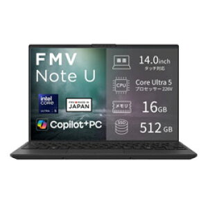 �y2026�N6�����{�����\��zFUJITSU(�x�m�ʁj �m�[�g�p�\�R�� FMV Note U�V���[�Y U59-L2 �s�N�g�u���b�N FMVU59L2BA FMVU59L2BA �y864�z