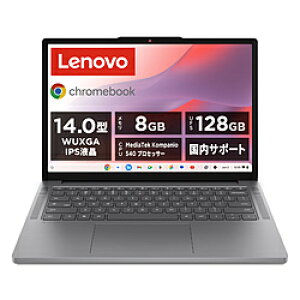 Lenovo(���m�{�W���p��) �m�[�g�p�\�R�� Chromebook m Gen11 ���i�O���[ 83SX003HJP �m14.0�^ /Chrome OS /MediaTek /�������F8GB /UFS�F128GB /���{��ŃL�[�{�[�h /2026�N6�����f���n 83SX003HJP
