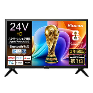 Hisense(�n�C�Z���X) �t���e���r �n�C�Z���X 24A4S �m24V�^ /Bluetooth�Ή� /�n�C�r�W���� /YouTube�Ή��n 24A4S