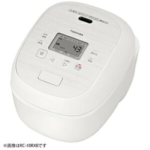 TOSHIBA(����) ���уW���[�@���Ő^��IH �������� �~���L�[�z���C�g RC-18RXB-W �m1�� /IH�n RC18RXBW