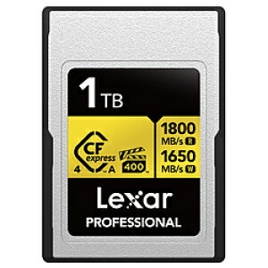 LEXAR Lexar Professional GOLD CFexpress 4.0 Type A �J�[�h LCAGOLD001T-RNENJ [1TB] Lexar LCAGOLD001T-RNENJ �m1TB /CFexpress Type A�n LCAGOLD001T-RNENJ