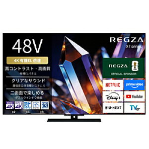REGZA�i���O�U�j �L�@EL�e���r REGZA(���O�U) 48X770S �m48V�^ /Bluetooth�Ή� /4K�Ή� /BS�ECS 4K�`���[�i�[���� /YouTube�Ή��n 48X770S �y���͂������w��s�z