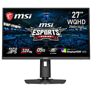 MSI(�G���G�X�A�C) MAG 274QPF X32 �Q�[�~���O���j�^�[ �m27�^ /WQHD(2560×1440�j /���C�h /320Hz�n MAG274QPFX32