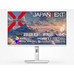 JAPANNEXT USB-C�ڑ� PC���j�^�[ �z���C�g JN-IPS238U-HSPC6-W �m23.8�^ /4K(3840×2160�j /���C�h /60Hz�n JNIPS238UHSPC6W