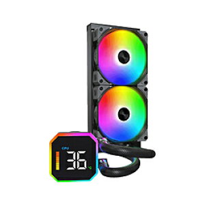 MONTECH �ȈՐ���CPU�N�[���[ HyperFlow DIGITAL 240 (B) HyperFlowDIGITAL24 [�U���s��] [����s��]