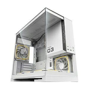 GEOMETRICFUTURE PC�P�[�X [Micro ATX /Mini-ITX] MODEL 3 PLUS �I�[���z���C�g GF-M3-WT PLUS GF-M3-WTPLUS