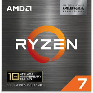 AMD(�G�[�G���f�B�[) �kCPU�lAMD Ryzen 7 5800X3D 10th Edition W/O Cooler (8C/16T3.4GHz105W) 100-100000651POF �mAMD Ryzen 7 /Socket AM4 /�O���t�B�b�N�X�񓋍ځn 100100000651POF [�U���s��] [����s��]
