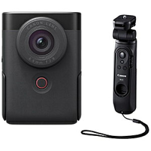 Canon(�L���m��) �R���p�N�g�f�W�^���J���� PowerShot V10 �g���C�|�b�h�O���b�v�L�b�g Vlog�J���� �u���b�N PSV10TRIPODKITBK PSV10TRIPODKITBK [�U���s��] [����s��]
