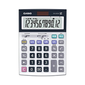 CASIO(�J�V�I) �{�i�����d��(�����E���Ԍv�Z) �V���o�[ DS-20DD-N �m12���n DS20DDN