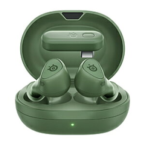 SteelSeries 61710 �Q�[�~���O�w�b�h�Z�b�g Arctis GameBuds Matcha �m���C�����X�iBluetooth�{USB-C�j /���� /�C���z���^�C�v�n 61710