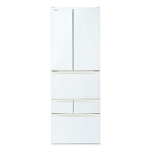 TOSHIBA(����) �①�� VEGETA�i�x�W�[�^�jFK�V���[�Y �O�����z���C�g GR-A460FK(EW) �m��65cm /509L /6�h�A /�ω��J���^�C�v /2026�N�n�y��{�ݒu�����Z�b�g�z GRA460FKEW �y���͂������w��s�z