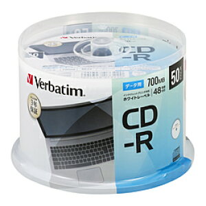 VERBATIMJAPAN f[^pCD-R 700MB 50yXsh / CNWFbgv^Ήz SR80FP50SD1-B SR80FP50SD1B