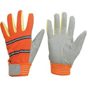 ミドリ安全 ミドリ安全 耐切創性 防火手袋 (人工皮革・滑り止めタイプ) LL MTK-500-OR-LL MTK500ORLL