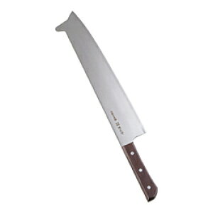 遠藤商事 すべり止め付冷凍庖丁(白銀安来鋼) 33cm <ALI23033> ALI23033