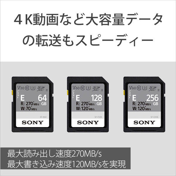 SONY(ソニー) SDXCカード UHS-II SF-E256 ［256GB /Class10］ SFE256T1 | ソフマップ楽天市場店