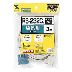 SANWA SUPPLY(�T�����T�v���C) RS-232C�����P�[�u�� �i3m�j�@KR-9EN3 KR9EN3
