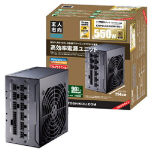 KuroutoShikou(���l�u��) KRPW-GK550W/90+ (80PLUS GOLD�F�؎擾/550W) KRPWGK550W90+