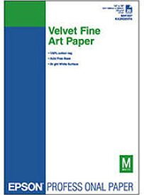 EPSON(エプソン) 【純正】 Velvet Fine Art Paper （A2/25枚） KA225VFA KA225VFA