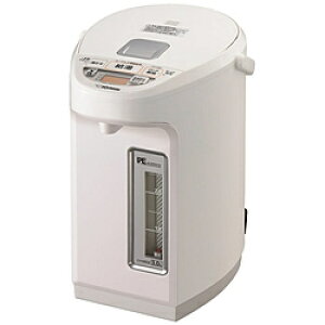 ZOJIRUSHI(象印マホービン) 電動給湯式電気ポット 「VE電気まほうびん 優湯生」(3.0L) CV-WB30-WA ホワイト CVWB30
