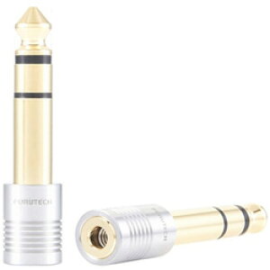 FURUTECH 3.5mmステレオミニ→6.3mmステレオ変換プラグ F63SG F63SG