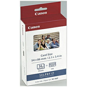 Canon(�L���m��) �y�����z�J���[�C���N/�y�[�p�[�Z�b�g (�J�[�h�T�C�Y�E36����) KC-36IP KC36IP