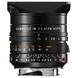 Leica(ライカ) ズミルックスM f1.4/28mm ASPH. ブラック [ライカMマウント] 広角レンズ(MFレンズ) [代引不可]