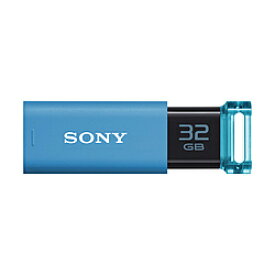 SONY(ソニー) 【ドラゴンクエストX 動作確認済み】USB3.0メモリ 「ポケットビット」 （32GB・ブルー） USM32GU/L USM32GU ブルー [32GB /USB3.0 /USB TypeA /ノ USM32GUL