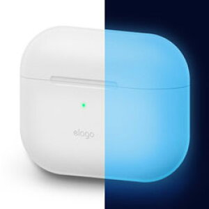 ELAGO AirPods Pro(��1/2����)�Ή� ORIGINAL BASIC �V���R���P�[�X (Nightglow Blue) Nightglow Blue EL_APPCSSCOB_NB ELAPPCSSCOBNB
