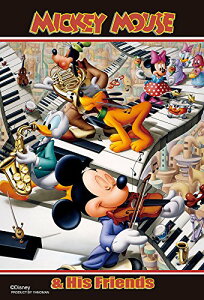 ディズニー コンサート &フレンズ プチライト ジグソーパズル 99ピース 10x14.7cm ミッキー&フレンズ ミッキーマウス ミニーマウス ドナルドダック プルート グーフィー 99-437 やのまん